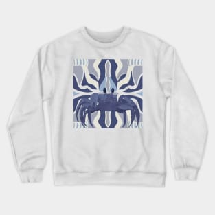 Cute Little Blue Crab Crewneck Sweatshirt